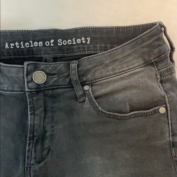 grey washed jeans - Picture 2 of 6